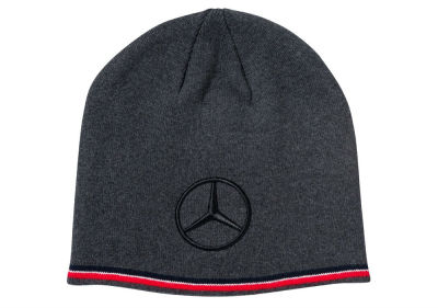Вязаная шапка унисекс Mercedes-Benz F1 Team Beanie, Season 2018, Black