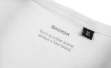 Женская футболка Skoda Women's T-Shirt, We love cycling, White, артикул 000084210AE084