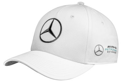 Бейсболка Mercedes F1 Cap Valtteri Bottas, White, Edition 2018