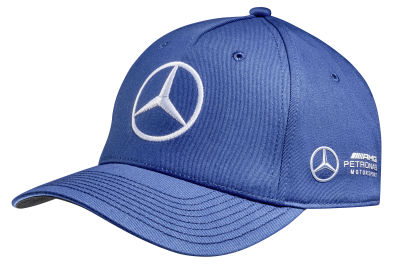 Бейсболка Mercedes F1 Cap Valtteri Bottas, Blue, Edition 2018