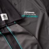 Мужская рубашка-поло Panasonic Jaguar Racing Men's Polo Shirt, Asphalt Grey / Black, артикул JEPM297GYB