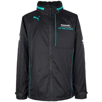 Мужской дождевик Panasonic Jaguar Racing Men's Rain Jacket, Black