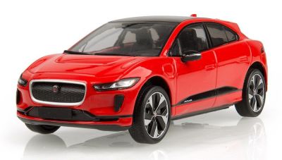 Модель электромобиля All-electric Jaguar I-PACE, Scale 1:43, Photon Red