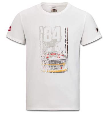 Мужская футболка Audi heritage Mens T-Shirt, offwhite
