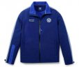 Мужская куртка Volkswagen Softshell Jacket, Legendary years of Motorsport, Men's, Blue