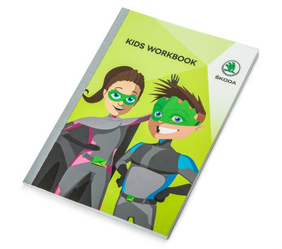 Детская книжка Skoda Kids Workbook