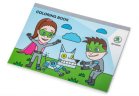 Детская книжка-раскраска Skoda Children Colouring Book, Laura and Klement Heroes