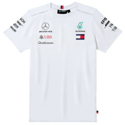 Мужская футболка Mercedes AMG Petronas Men's T-shirt, Driver 2018, White