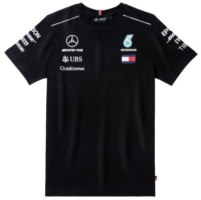Мужская футболка Mercedes AMG Petronas Men's T-shirt, Driver 2018, Black