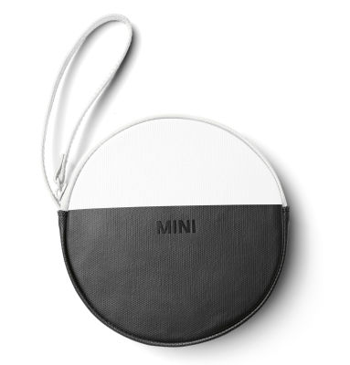 Кошелек MINI Round Colour Block Pouch, White/Black