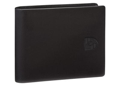 Мужской кожаный кошелек Porsche Wallet without Coin Compartment, Men, RFID, Black