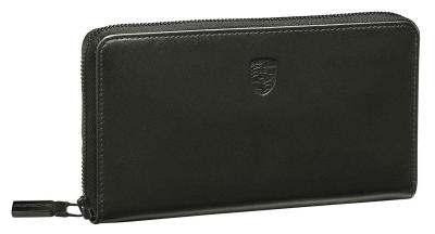 Женский кожаный кошелек Porsche Wallet Ladies, RFID, Black