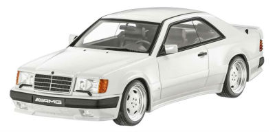 Модель Mercedes-Benz E-Class 300CE AMG 6.0L Coupe (C124) 1986, White, 1:18 Scale