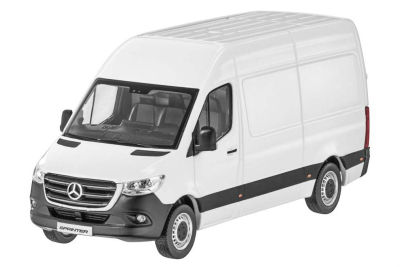 Модель Mercedes Sprinter, Panel Van, Arctic White, Scale 1:43