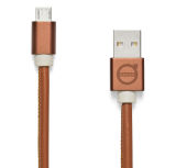 Кожаный кабель USB Volvo Leather Charger Cable Android, Cognac, артикул 30673730