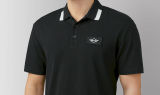 Мужская рубашка-поло MINI Logo Patch Polo Men´s, Black/White, артикул 80142460800