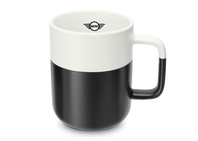 Кружка MINI Colour Dip Cup, White/Black