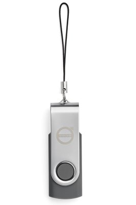 Флешка Volvo Mini USB Flash 8 Gb, Silver/Grey