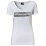 Женская футболка Porsche Logo T-shirt, Ladies, White/Silver