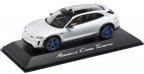 Модель автомобиля Porsche Mission E Cross Turismo, Scale 1:18, Light Grey Metallic