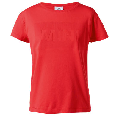 Женская футболка MINI Wordmark T-Shirt Women’s, Coral