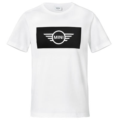 Мужская футболка MINI Wing Logo T-Shirt Men's, White/Black