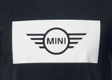 Мужская футболка MINI Wing Logo T-Shirt Men's, Black/White, артикул 80142460776