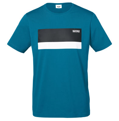 Мужская футболка MINI Wordmark T-Shirt Men's, Island/White/Black