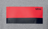 Мужская футболка MINI Wordmark T-Shirt Men's, Grey/Coral/Black, артикул 80142454963