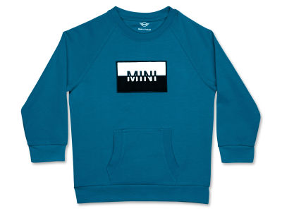 Детская толстовка MINI Logo Patch Sweatshirt Kids, Island