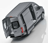 Модель Mercedes-Benz Sprinter, Panel Van, Selenite Grey, Scale 1:18, артикул B66004163