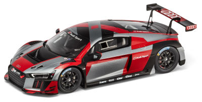 Модель гоночного болида Audi R8 LMS presentation, warpaint, Scale 1:43