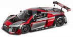 Модель гоночного болида Audi R8 LMS presentation, warpaint, Scale 1:43