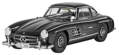 Модель Mercedes 300 SL Coupé W 198 (1954-1963), Black, 1:18 Scale