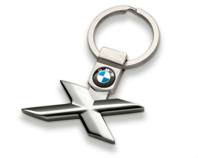 Брелок BMW X-Series Key Ring, Silver