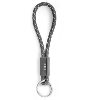 Брелок-шнурок Audi Key Chain Cord, Grey