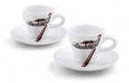 Набор чашек для эспрессо Audi Heritage Espresso Cups Set, White