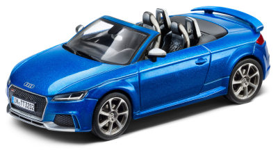 Модель автомобиля Audi TT RS Roadster, Ara Blue, Scale 1:43