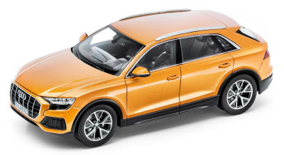 Масштабная модель Audi Q8, Dragon Orange, Scale 1:43