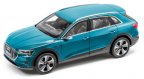 Модель электромобиля Audi e-tron, Antigua Blue, Scale 1:18