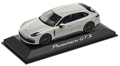 Модель автомобиля Porsche GTS Sport Turismo G2, White, Scale 1:43