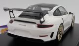 Модель автомобиля Porsche 911 GT3 RS (991 II) Weissach Package, Scale 1:12, White/Black, артикул WAP0231690K