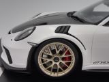Модель автомобиля Porsche 911 GT3 RS (991 II) Weissach Package, Scale 1:12, White/Black, артикул WAP0231690K