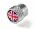 Набор из 4-х колпачков ниппелей Jaguar Valve Stem Marcue Caps, Union Jack Logo