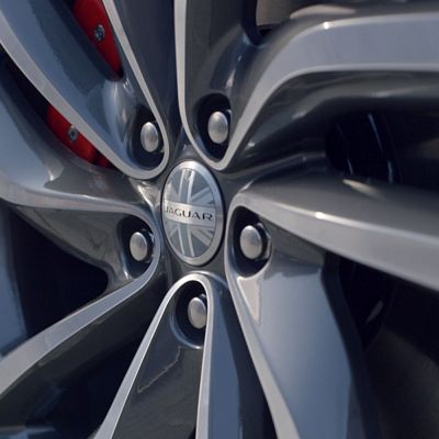 Крышка ступицы литого диска Jaguar Wheel Centre Badge - Union Jack