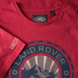 Мужская футболка Land Rover Men's Adventure Graphic T-Shirt, Red, артикул LBTM098RDB