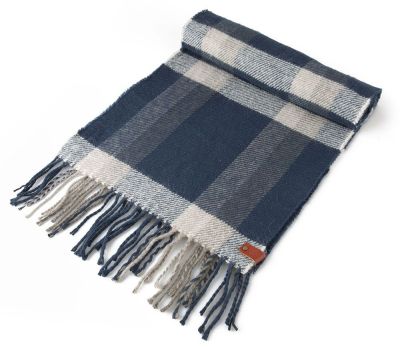 Шерстяной шарф Land Rover Unisex Heritage Scarf, Navy/Grey/Cream