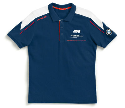 Мужская рубашка-поло BMW Motorrad Motorsport Polo-shirt, Men, Blue/White