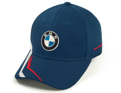Бейсболка BMW Motorrad Motorsport Baseball Cap, Blue/White/Red