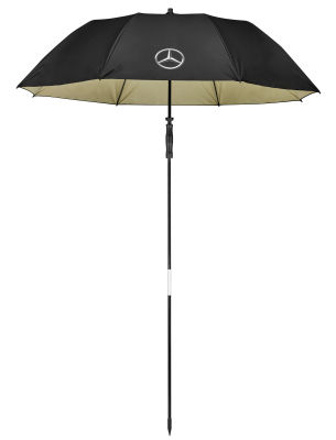 Пляжный зонт Mercedes-Benz Beach Umbrella, Black/Beige